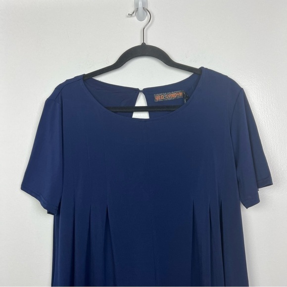 QED London Navy Blue Oversized Romper NWT Medium - Picture 3 of 12